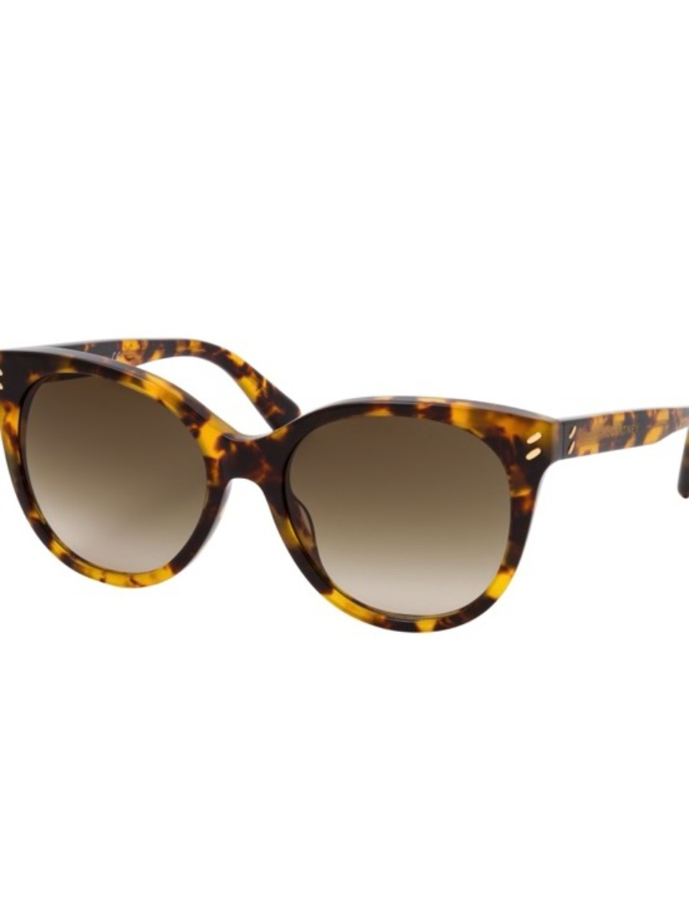 Stella McCartney Tortoiseshell Cat-Eye Sunglasses - Picture 2 of 4